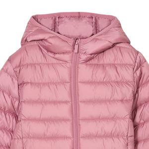 Veste d'hiver personnalisée pour filles, fermeture éclair, imperméable, respirante, rembourrée de duvet de canard blanc, rose, pour les activités de plein air des enfants - Product Image 4