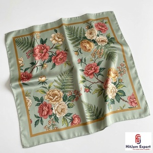 Pañuelo Cuadrado Personalizado, Accesorio de Moda Ligero, Promoción de Marca, Fabricante Textil OEM ODM, Personalización en Bali - Product Image 1