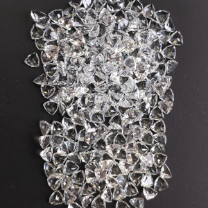 Topacio Blanco Natural de 5MM con Corte Trillón, Gema Suelta de la Mejor Calidad para la Fabricación de Joyas - Product Image 3