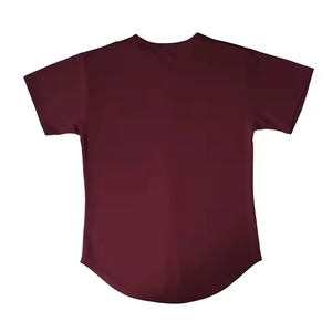 Baseball\Softball Jersey 100%<b>Polyester</b> Mesh Lightweight Solid Sublimation Custom Pattern Logo Name Baseball Team Training <b>Shirt</b> - Product Image 5