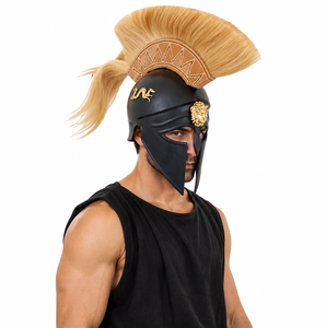 Casco Corintio de la Guardia Real, Réplica Hecha a Mano en Acero Suave, Inspirada en Películas y Series de TV, para Entusiastas de la Historia - Product Image 1