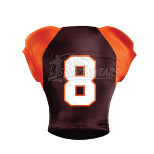 Jersey Americano con Logotipo Personalizado, Apto para Juegos en Equipo, Entrenamiento, Práctica y Partidos Profesionales - Product Image 2