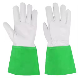 Gants de protection industriels en cuir pleine fleur et croûte de qualité supérieure pour soudage TIG, protection anti-abrasion pour les bras et les mains - Product Image 3