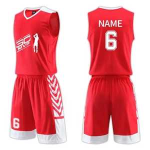 Customized Reversible Basketball Shorts Jerseys Set Premium Quality Men's Sports Uniform Breathable Printed by OEM ODM - Product Image 3