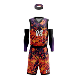 Customized Color Breathable 100% Polyester Basketball Uniform Pakistan Made Team <b>Shirt</b> and Sublimation - Product Image 1