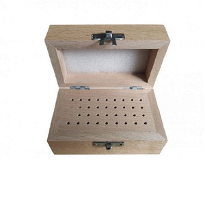 Boîte à fraises en bois avec 36 trous organisateur d'outils de fabrication de bijoux pour les fabricants de bijoux - Product Image 4