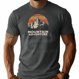 T-shirt décontracté pour homme, manches courtes, en coton, pour tous les jours, mode streetwear et tenues d'été - Product Image 3