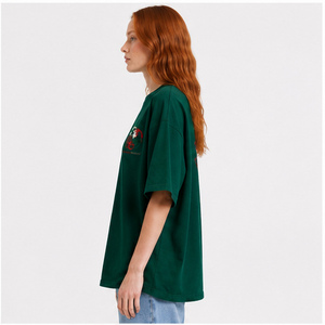 T-shirt pour femmes, coupe ample, en coton, extensible, doux, décontracté, manches courtes, tenue d'été, t-shirt élégant pour femmes - Product Image 2