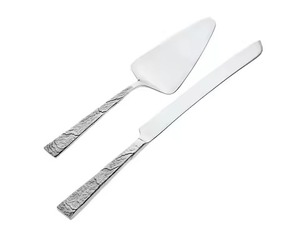 Luxury Metal <b>Cake</b> <b>Server</b> Set Dessert Cutting and Serving Collection for Weddings and Parties - Product Image 4