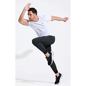 Pantalon de détente extensible et doux pour homme – Pantalon cargo décontracté léger avec cordon de serrage à la taille - Product Image 3