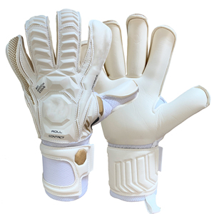 ถุงมือผู้รักษาประตูฟุตบอลคุณภาพสูง ผลิตจากยางลาเท็กซ์และไนลอน สำหรับการฝึกซ้อมเด็กและการเล่นกีฬากลางแจ้ง - Product Image 6