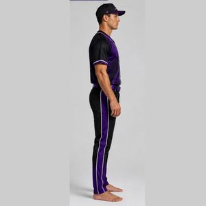 Tenue de baseball prête pour les tournois, vêtements de sport durables et légers, maillot et pantalon assortis, adaptés au baseball de compétition - Product Image 2