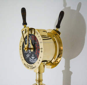 Vaisselle moderne en laiton de style vintage, artisanat en métal nautique, technique de moulage de conception marine gravée au laser - Product Image 6