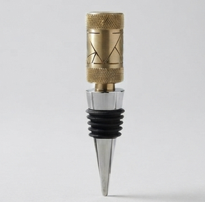 Bouchon de bouteille en acier inoxydable doré ou argenté, style personnalisé, pour bière, vin, champagne - Product Image 6