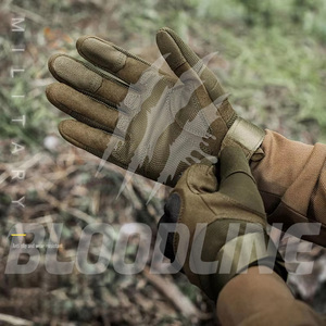 BLOODLINE Motorcycle <b>Gloves</b> <b>Touchscreen</b> Wrist Length Sporty Style Cycling <b>Gloves</b> Polyester - Product Image 5