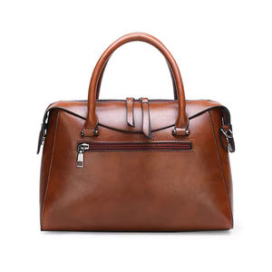 กระเป๋าถือสตรีสไตล์เรโทร กระเป๋าสะพายไหล่ความจุขนาดใหญ่ กระเป๋าแฟชั่นนุ่มๆ กระเป๋าสะพายไหล่หนังเรียบสำหรับผู้หญิง - Product Image 5