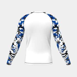 Camiseta de Manga Larga con Protección Solar de Alta Calidad con Estampado de Camuflaje |   Traje de Baño con Protección UV 50+ para Surf y Deportes Acuáticos - Product Image 2