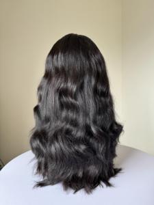 Vente en gros depuis l'usine Perruque vietnamienne à lacet frontal transparent 100% cheveux humains vierges, perruque à lacet frontal - Product Image 2