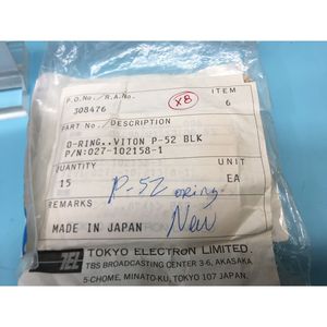 8 TEL 027-102158-1 O-RING, P-52, DS027-102158-1 - Equipo y Piezas de Semiconductores de Confianza de Marca Global - Product Image 4