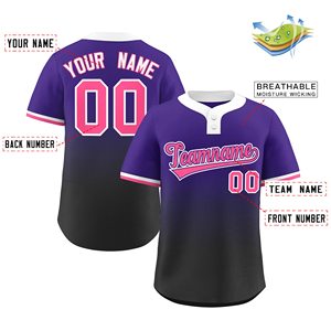 Factory Direct Supplier Customized Player Name Baseball Jersey For <b>Men</b> Own Team Design Full Button Softball Shirt - Product Image 4