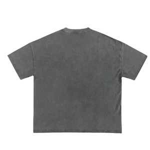 เสื้อยืดแขนสั้นสีขาวสำหรับผู้ชาย ลายพิมพ์นามธรรมสีส้ม คอกลม ทรงปกติ สวมใส่สบาย ผ้าฝ้ายเจอร์ซีย์ 100% น้ำหนัก 220 กรัม ระบายอากาศได้ดี ผ้าถัก - Product Image 3