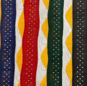 ลูกไม้สีทองคุณภาพสูง เหมาะสำหรับตกแต่งขอบผ้าส่าหรี เลเฮนกา และการตกแต่งชุดเสื้อผ้าและรองเท้า - Product Image 4