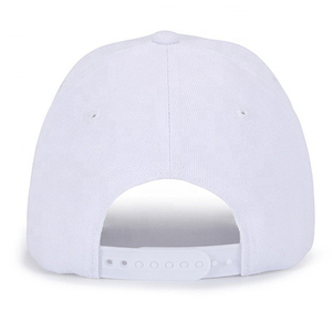 Premium White Cotton Baseball Cap Featuring Green Embroidered Leaf Design Adjustable Strap Back Sporty Breathable Sun <b>Hat</b> - Product Image 5