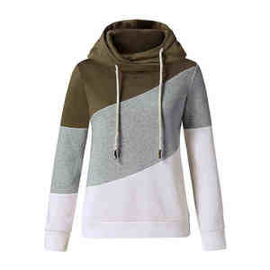 Sudadera con capucha de punto de lana pura estilo streetwear de moda, talla única, para hombre y mujer, al por mayor - Product Image 1