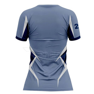 เสื้อซอฟต์บอลคอวีน้ำหนักเบาใส่สบาย ผู้ผลิตจากปากีสถาน เสื้อซอฟต์บอลคอวี - Product Image 4