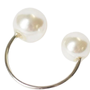 Anillos de Perlas, Joyería Elegante y Moderna, Anillo Ajustable, Accesorio Ligero para Uso Diario, Regalo y Eventos Especiales - Product Image 5