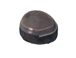 Peluca de Cabello Humano Remy para Hombre, Modelo Australia, con Sistema Capilar de Prótesis - Product Image 4