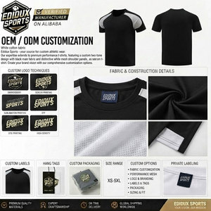 T-shirts pour hommes à manches courtes avec design imprimé personnalisé, vêtements décontractés, en polyester - Product Image 5