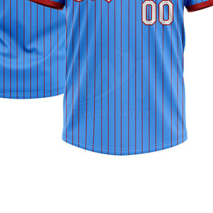 Venta Directa de Fábrica, Jersey de Béisbol de Manga Corta con Dos Botones, Nuevo Estilo Deportivo, Jersey de Béisbol con Dos Botones - Product Image 4