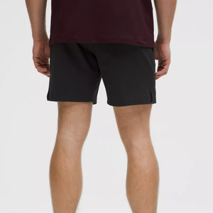 Men's <b>Mid</b> Double <b>Layer</b> Black Running Shorts Quick-Drying Breathable Fitness Sport Workout Training Bodybuilding New Formal Style - Product Image 2
