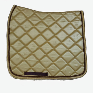 Preciosos almohadillados para silla de montar azules con purpurina - Estilo y comodidad, material transpirable de PP, forro de algodón, todos los colores y tamaños disponibles - Product Image 3