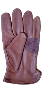 Guantes de Trabajo de Cuero Marrón Retro de Grado BC, Antideslizantes, Transpirables, Sin Polvo, para Hombres, Construcción, Jardinería, Soldadura, Conducción, Seguridad - Product Image 2