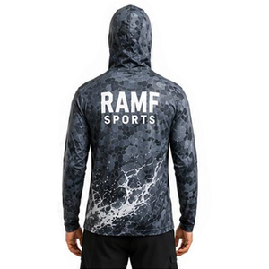 เสื้อคลุมกันแดด RAMF UPF 50+ แขนยาวสำหรับตกปลา ป้องกันรังสียูวี น้ำหนักเบา เหมาะสำหรับเดินป่าและตกปลา - Product Image 6