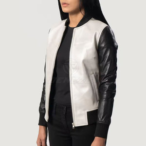 Chaqueta de Cuero para Mujer, Diseño Personalizado, Estilo Urbano, Oferta, Precio Razonable, Transpirable - Product Image 5