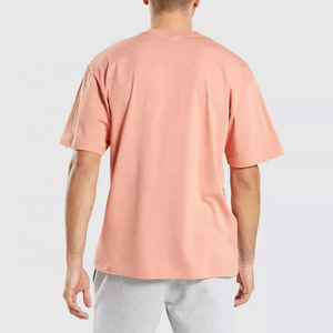 Wholesale High Quality 100% Cotton Plus Size Casual Sports Oversized T-<b>Shirts</b> <b>Men</b> 230 Grams Fabric Weight <b>Silk</b> Screen - Product Image 2
