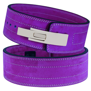 Ceinture en cuir professionnelle avec boucle à levier réglable pour la musculation, le CrossFit, l'haltérophilie et l'entraînement physique - Product Image 6