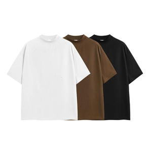 เสื้อยืดแขนสั้นลำลองทรงโอเวอร์ไซส์สำหรับทุกเพศ - Product Image 1