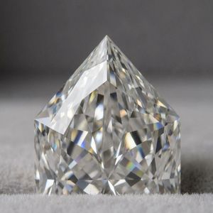 Piedra Suelta con Corte Hexagonal Alargado, Cultivada en Laboratorio, Certificada por IGI, Corte Portugués, Color D, Claridad VVS, Pulido Excelente, para Joyería - Product Image 3