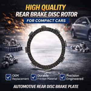 Disque de frein arrière de haute qualité pour voitures compactes, plaque de frein à disque arrière automobile, remplacement OEM - Product Image 3