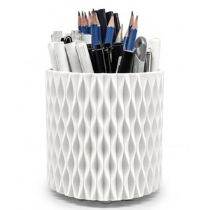 Porta Lápices de Madera de Acacia Blanca al por Mayor |   Organizador de Escritorio Minimalista - Product Image 1