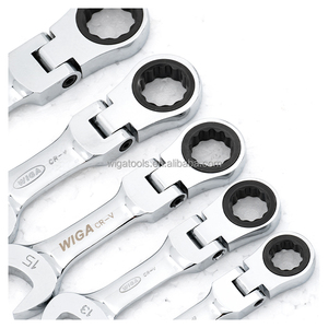 ประแจวงล้อเฟืองหัวงอทรงเตี้ยขนาดกะทัดรัดมีประสิทธิภาพสูง - Product Image 4
