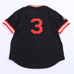 Camiseta deportiva de béisbol para hombre, de malla transpirable, tela suave, con logotipo bordado personalizado de alta calidad al por mayor. - Product Image 6