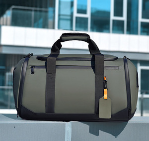 Custom Logo Men's Large Capacity Travel Duffel <b>Bag</b> Waterproof Shoes Compartment Student Weekend Exercise Gym 2026 - Product Image 2