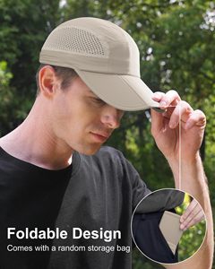 Gorra de Béisbol con Correa Ajustable para Correr, Caminar y Viajar, Gorra Deportiva Transpirable - Product Image 1