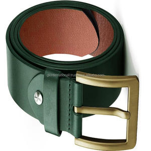 Cinturón informal de cuero de vaca original de alta calidad para hombres y mujeres Cinturones y accesorios de cuero puro hechos a mano al mejor precio - Product Image 1