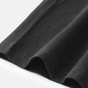 เสื้อยืดโอเวอร์ไซส์หนัก 300GSM สำหรับผู้ชาย สไตล์ฮิปฮอป สตรีทแฟชั่น ทรงหลวม คอกลม ล้างสีแบบแอซิดวอช พิมพ์ลาย DTG ผ้าฝ้าย - Product Image 3